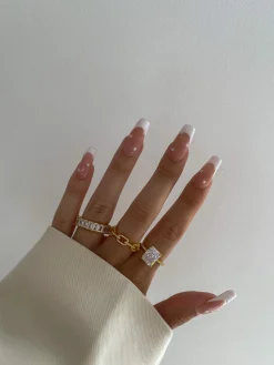 New CASSY Arya - Bague A Maillons Entrelaces