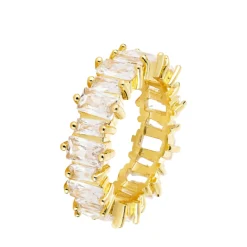 Hot CASSY Leah - Bague Empilee De Pierres Precieuses