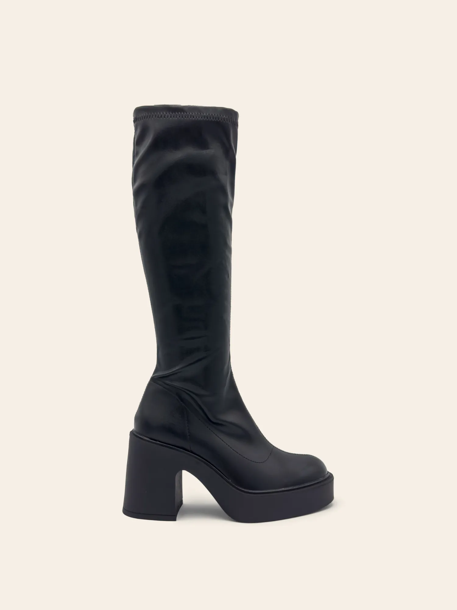 Cheap CASSY Louisa - Bottes Noires Moulante A Talon Et Plateforme